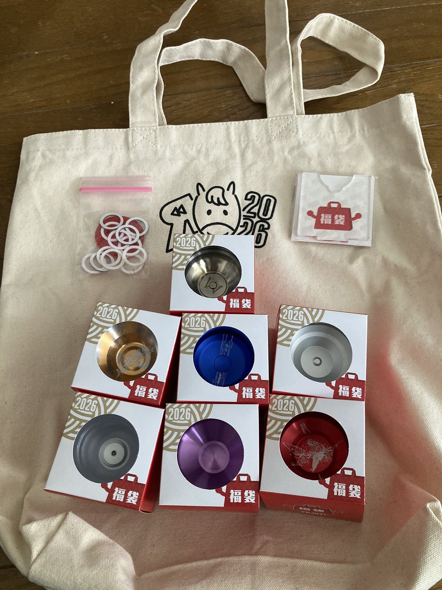 リワインド福袋届いたー✨✨✨✨
