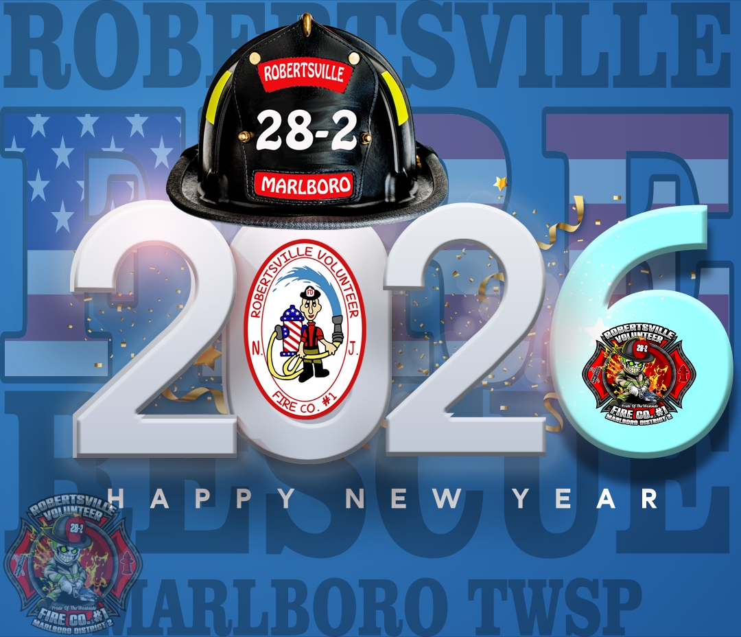 🎆 Happy New Year from Robertsville Volunteer Fire Co. #1! 🚒
Thank you for your support—if becoming a volunteer firefighter or helping your community is a New Year’s goal, we’d love to hear from you. Stay safe!