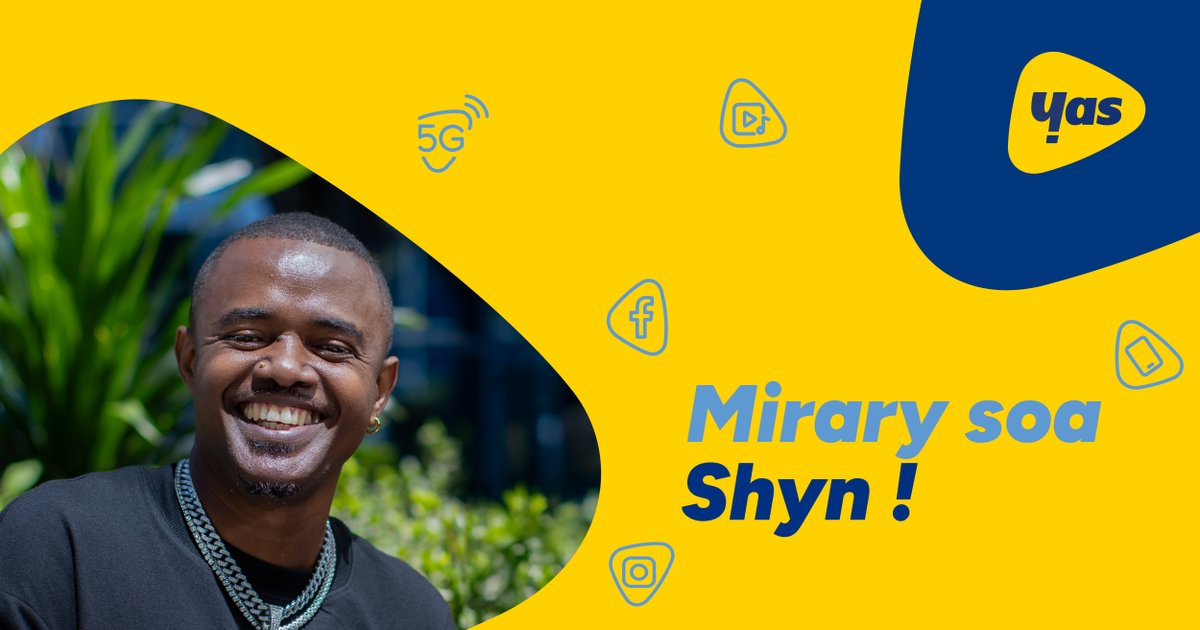 🎁🎂Anniversaire Shyn🎂🎁

Miaraka miarahaba sy mirary soa an’i Shyn isika amin’izao fitsingerenan’ny andro nahaterahany izao🥳

Ny Team Yas dia mirary soa sy fahombiazana ho azy 🎉

#NdaoFaLera