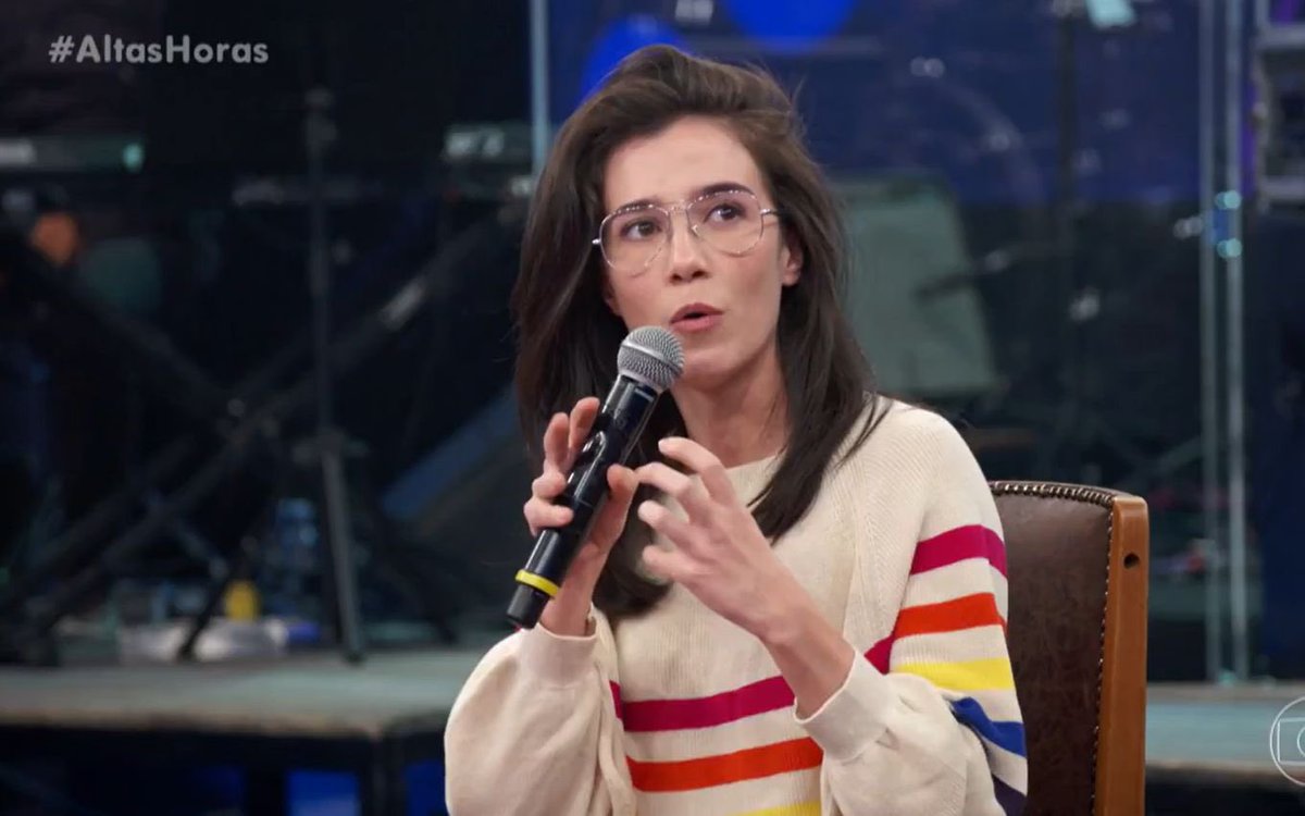 essediafoilouco's tweet image. Primeira foto que vejo Marjorie Estiano