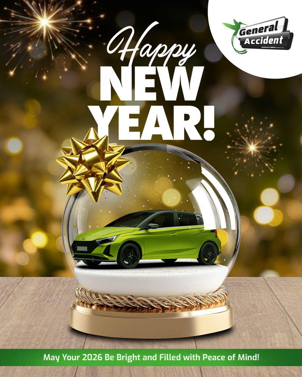 genacc's tweet image. Happy New Year! Cheers to another futureproofed year!
#insurance #GenAcJA #jamaica #happynewyear #2026
