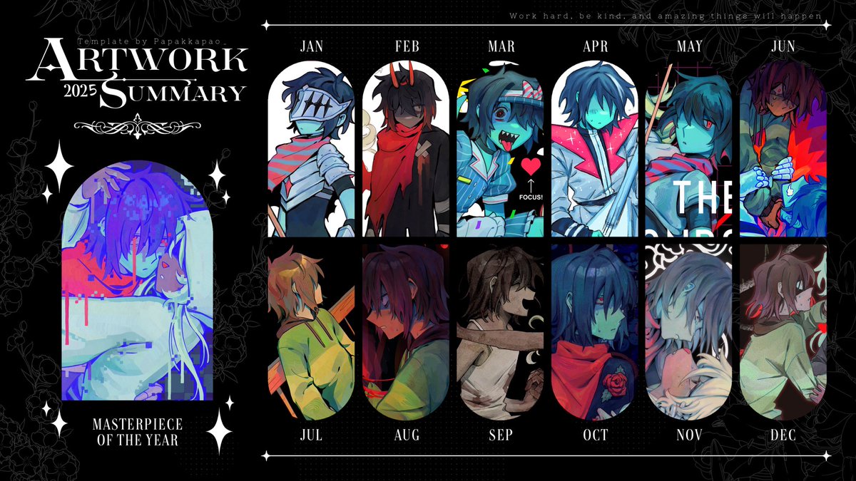 ive never been able to do these with just one character before… let alone 2… what a kriselleful year this has been