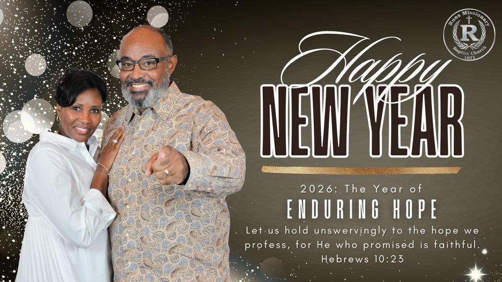 RunsChurch's tweet image. Happy New Year!
2026 "The Year of Enduring Hope"
#RMBC