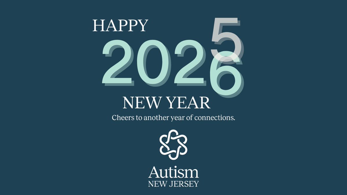 AutismNJ's tweet image. 🎆 Happy New Year from Autism New Jersey! 

As we enter 2026, we continue building a New Jersey where people with Autism thrive in their daily lives within fully supportive communities.

#HappyNewYear #AutismSupport #AutismNJ
