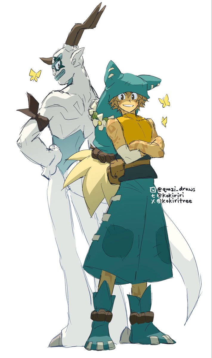 quick doodle for new years! 
#wakfu #ankama #wakfuyugo #wakfuadamai