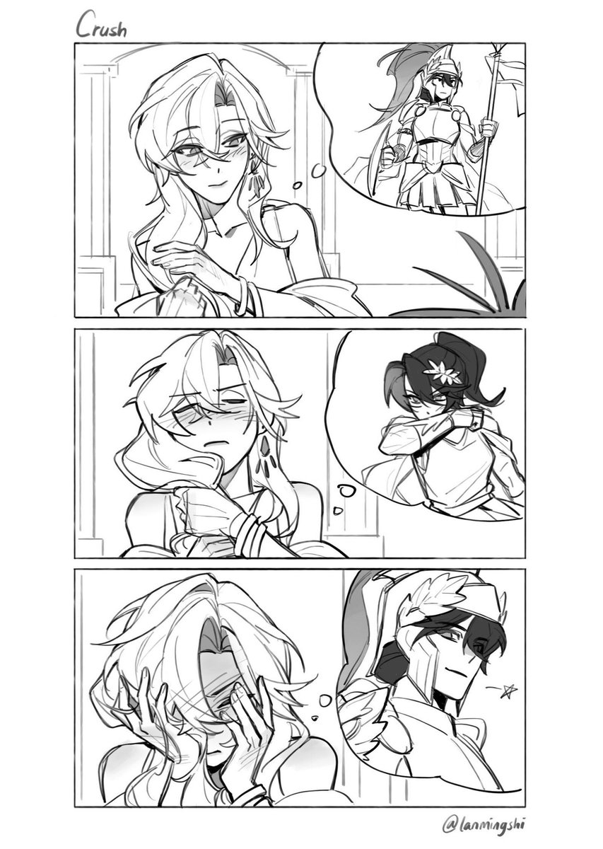 Happy new yuri ~ 
(#ratiorine Goddess AU)