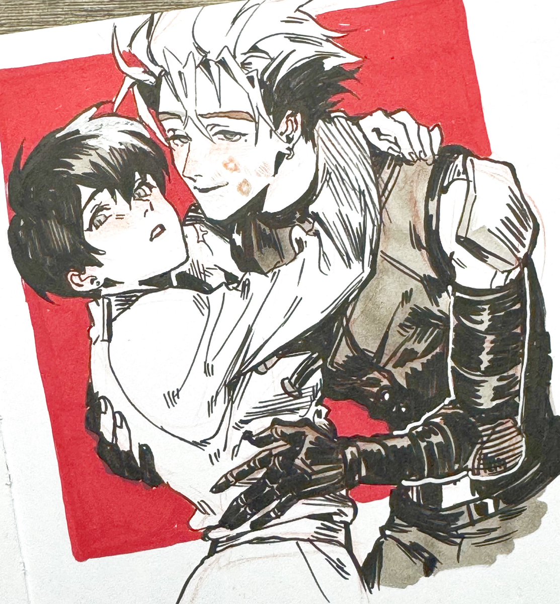 omgktoeto's tweet image. I have vashmeryl lesbianssssssss

#vashmeryl #trigun