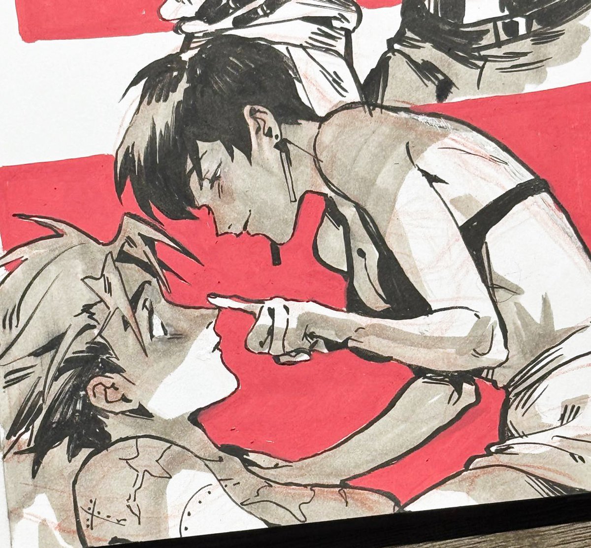 omgktoeto's tweet image. I have vashmeryl lesbianssssssss

#vashmeryl #trigun