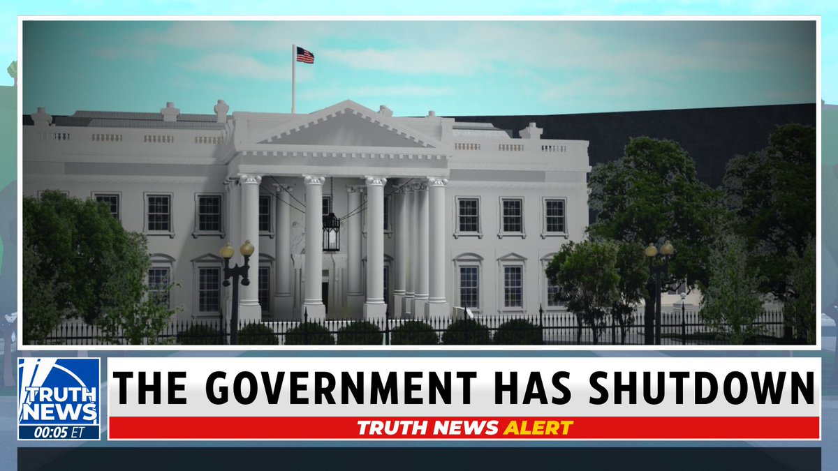 🚨 NEWS ALERT: Following the turn of the new year and no Budget passed, the government has officially SHUT DOWN.