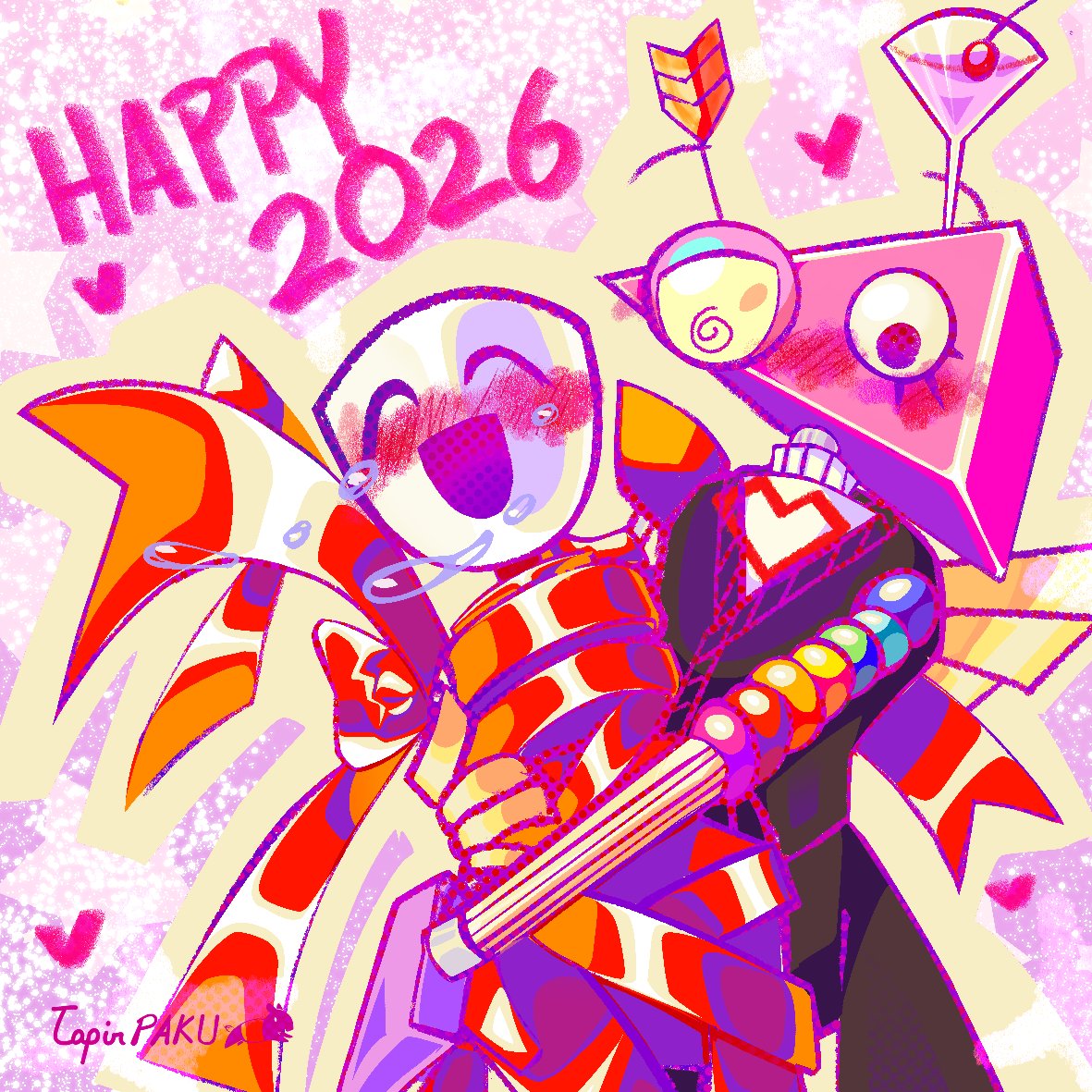 HAPPY NEW YEAR!!!!!

#tadc
#gangle
#zooble
#abstragedy
#HAPPY2026
