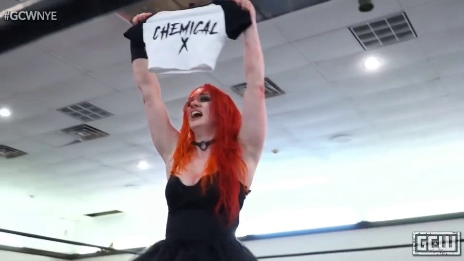 WrestlingCovers's tweet image. Chemical X no more. 💔 #GCWNYE