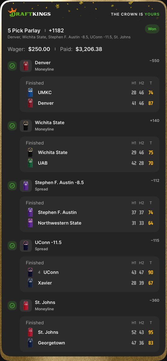 onlyparlays_'s tweet photo. Happy New Year everyone! 🎆

What a way to end 2025 🔥

2026 is up! 🚀 https://t.co/o7sMMQ2kTp
