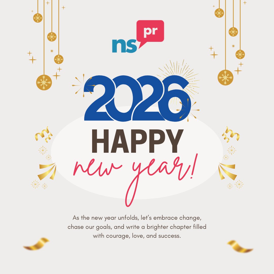 🎉✨ Happy New Year from NSPR! Here’s to new opportunities, strong stories, and continued success together in the year to come.

#HappyNewYear #NewYear2026 #NSPR #Grateful #LookingAhead
