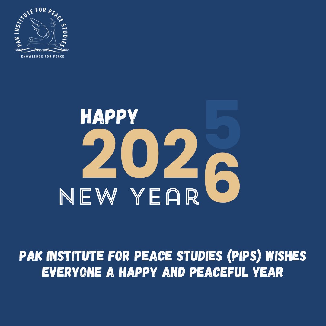 Together, let us strive to build a #peaceful #Pakistan.
#HappyNewYear2026