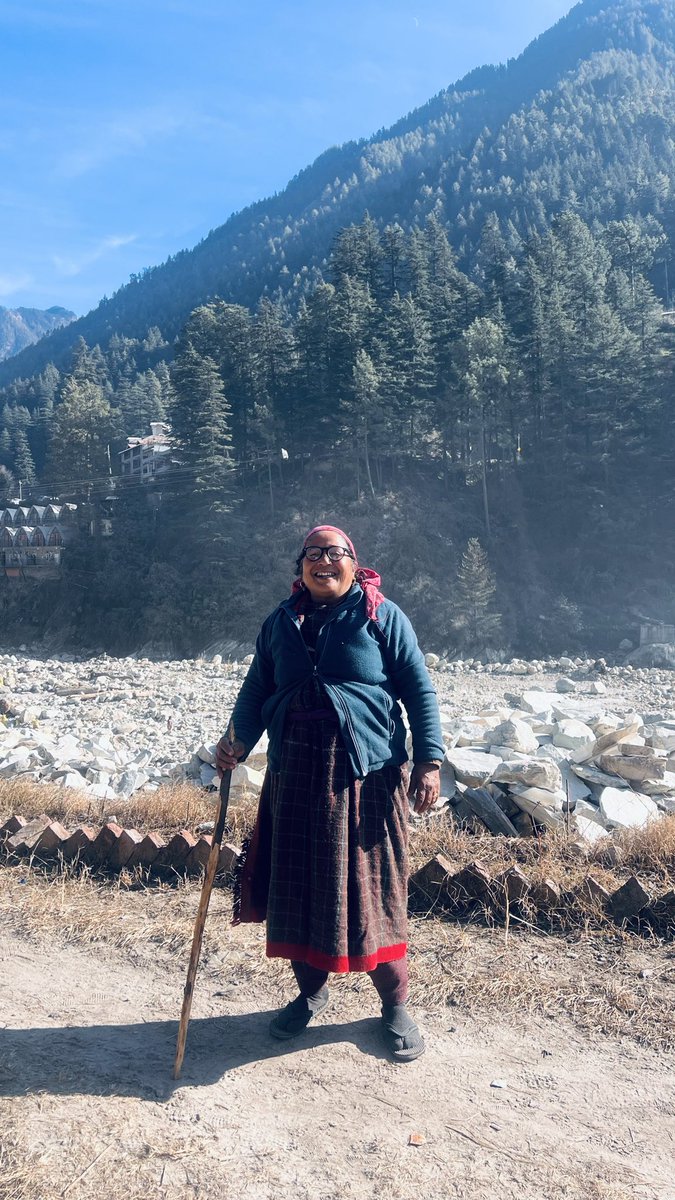 TikooParoo's tweet photo. In Kasol, I met women running small Maggi points &amp; homestays.
No hustle. No scale. Just life and work woven together.

Far from metro speed, far from AI noise,
closer to nature, intuition, and enough.

Made me wonder:
Is progress always about moving faster? https://t.co/p6vLM7SEP9