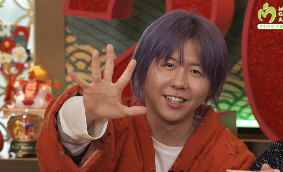 りょうちゃんクリップでサラッとハーフアップしててかっこよかった