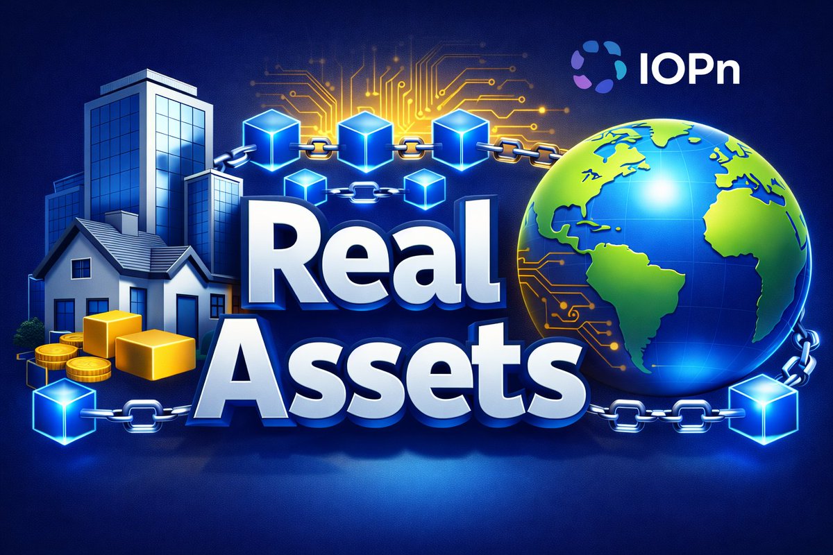 Real assets are moving on-chain with RWA tokenization on <a href="/IOPn_io/">IOPn</a>.
This shift unlocks global access, liquidity, and real-world utility for Web3 $OPN