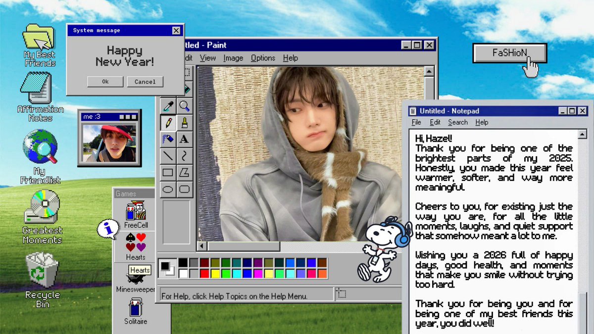 Sielphide's tweet image. Seimut ituuuu! 🥺 Timakaci my bff!!! 🩷 Happy new yeaaarrrr! 🎉