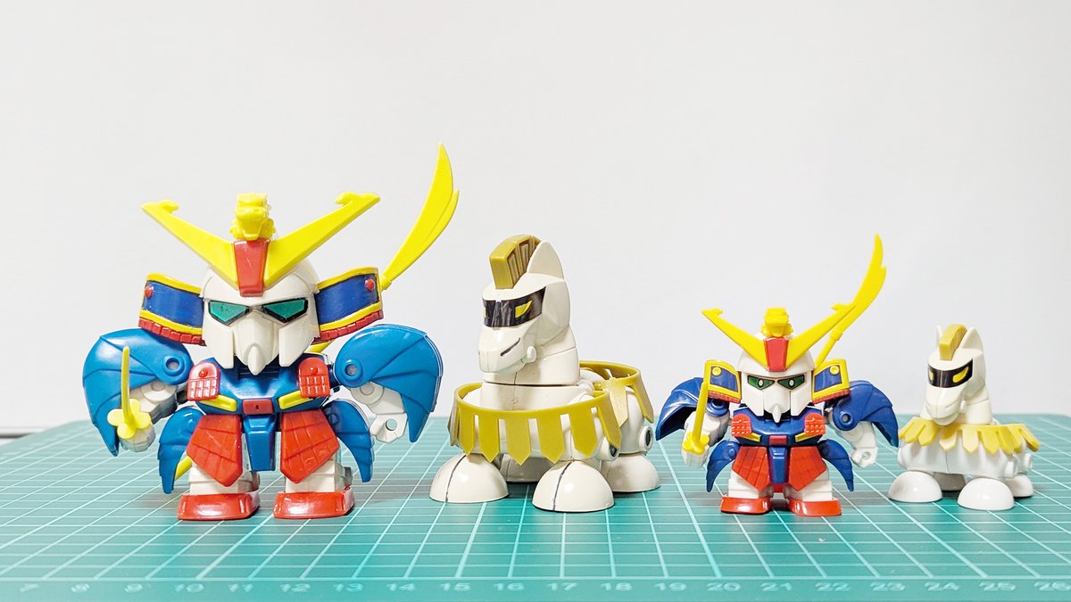 SDガンダム　30個セット　１個素組あり 元祖SDガンダム ミニコレクション Mk-1 武者精太頑駄無（武者Zガンダム