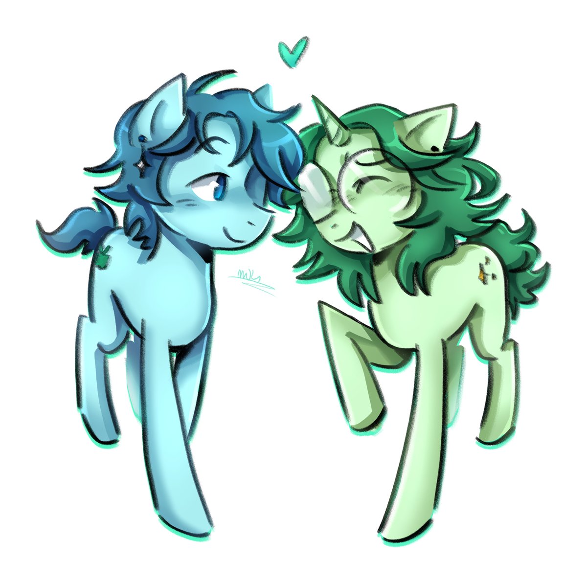 me n my bf ponysonas :3