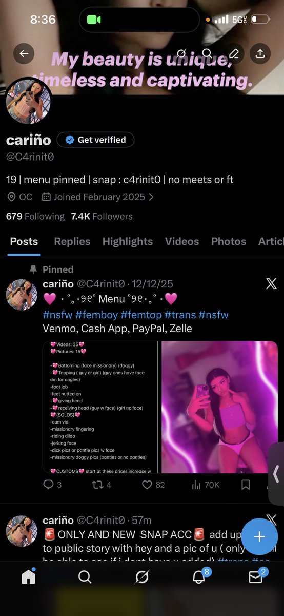 Cariño tweet media