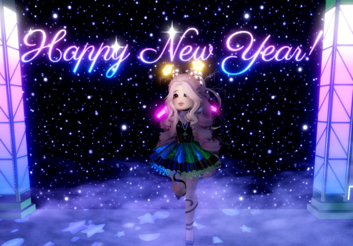 RoxieCetta's tweet photo. @RoyaleHighValks 
End of 2025.. wow. Thank you guys so much for the love and support, honestly would not be here today if it weren’t for you all. I can truly express enough at how truly grateful I am. Love you all. HAVE A HAPPY NEW YEAR! 🎊🎆 💕 #HappyNewYear2026 #royalehigh https://t.co/FqAe8kzwMT