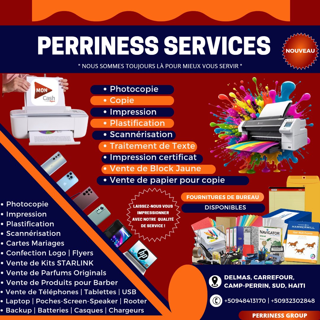 AngeloPerrin's tweet image. Perriness Group vous souhaite UNE TRÈS BONNE ET HEUREUSE ANNÉE #2026newyear . Nous profitons l'occasion pour vous présenter officiellement #PERRINESS #SERVICES