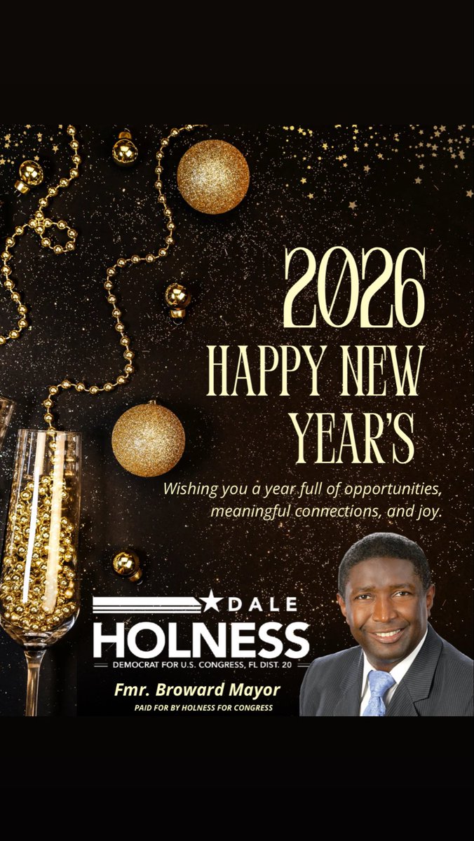 Happy New Year! 

As we step into this new year, I want to wish you and your family health, peace, and prosperity. May this year bring new opportunities.
