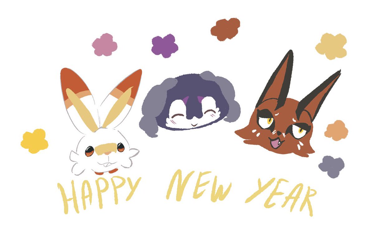 ToyboxFriends's tweet image. Happy New Years!!
Here’s to an amazing new year, and more pictures! 
#HappyNewYear2026 #indeedee #scorbunny #nickit