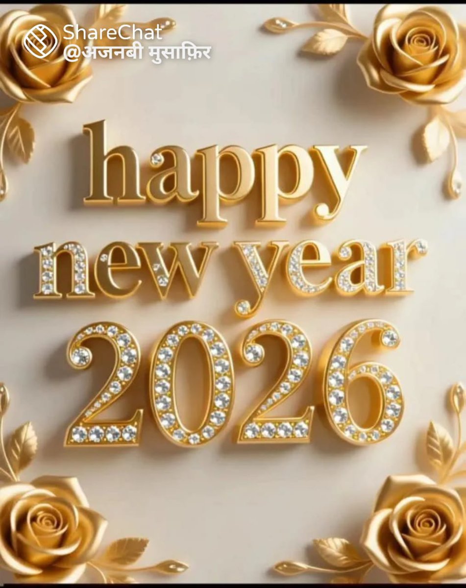 DeepakK60486757's tweet photo. Happy New Year 2026 https://t.co/aqgB4L70lt