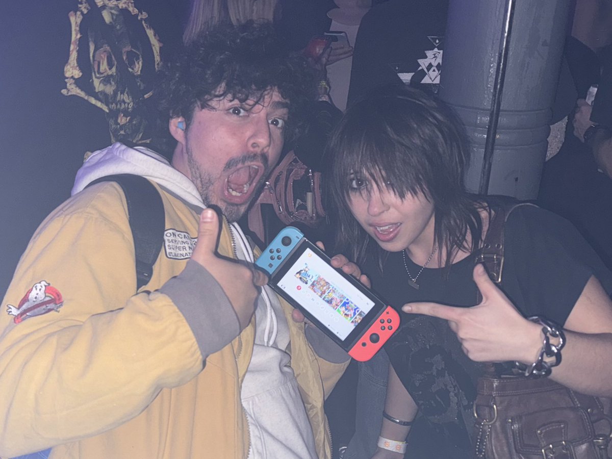 ran out of green cups at the club, still found a switch