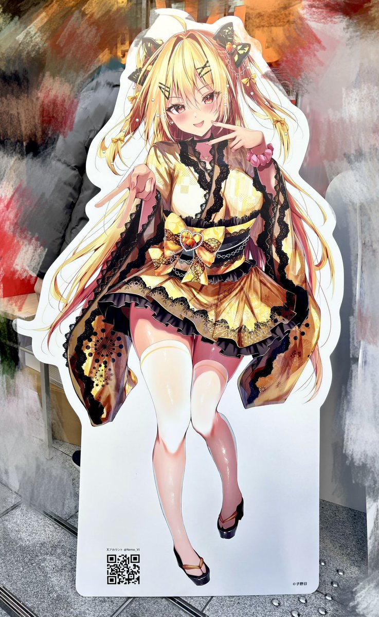 本日1/1から秋葉原駅ラジオ会館前にセナちゃんの等身大パネル展示が開始されています!

展示期間:1/1～1/9

エターナルトイズ秋葉原様(@eternaltoysAKB)にて
子野日POPUPコーナーも開催中です!

何卒よろしくお願いいたします✨️ 