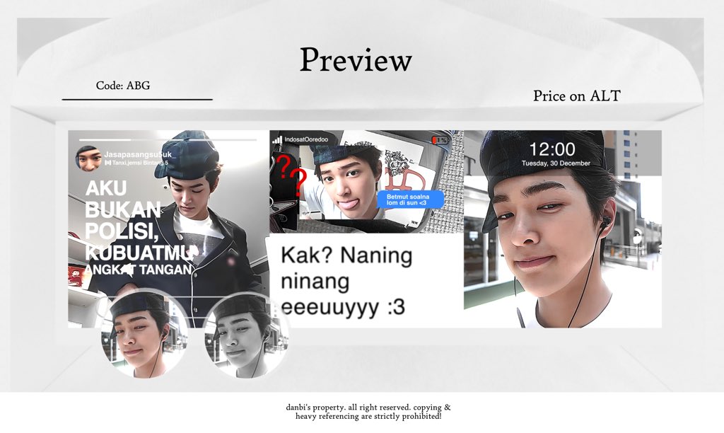 i__danbi's tweet image. Help repost iaa guyis, makasih 🫶

Hayii, aku ada 12 template baru nih, yang bisa di take di jam 19:00 WIB hari ini! Harga nya ada di ALT yahh, yang berminat bisa dm aku di jam yang di tentukan #zonaba #zonauang