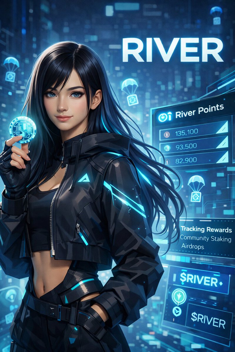 River thrives on real contributions, not just guesses about prices. It values time, hard work, and getting involved in a real way. This draws in users who care about where 

$RiverPts is going, not just quick profits. 
This builds a better community, meaningful conversations and