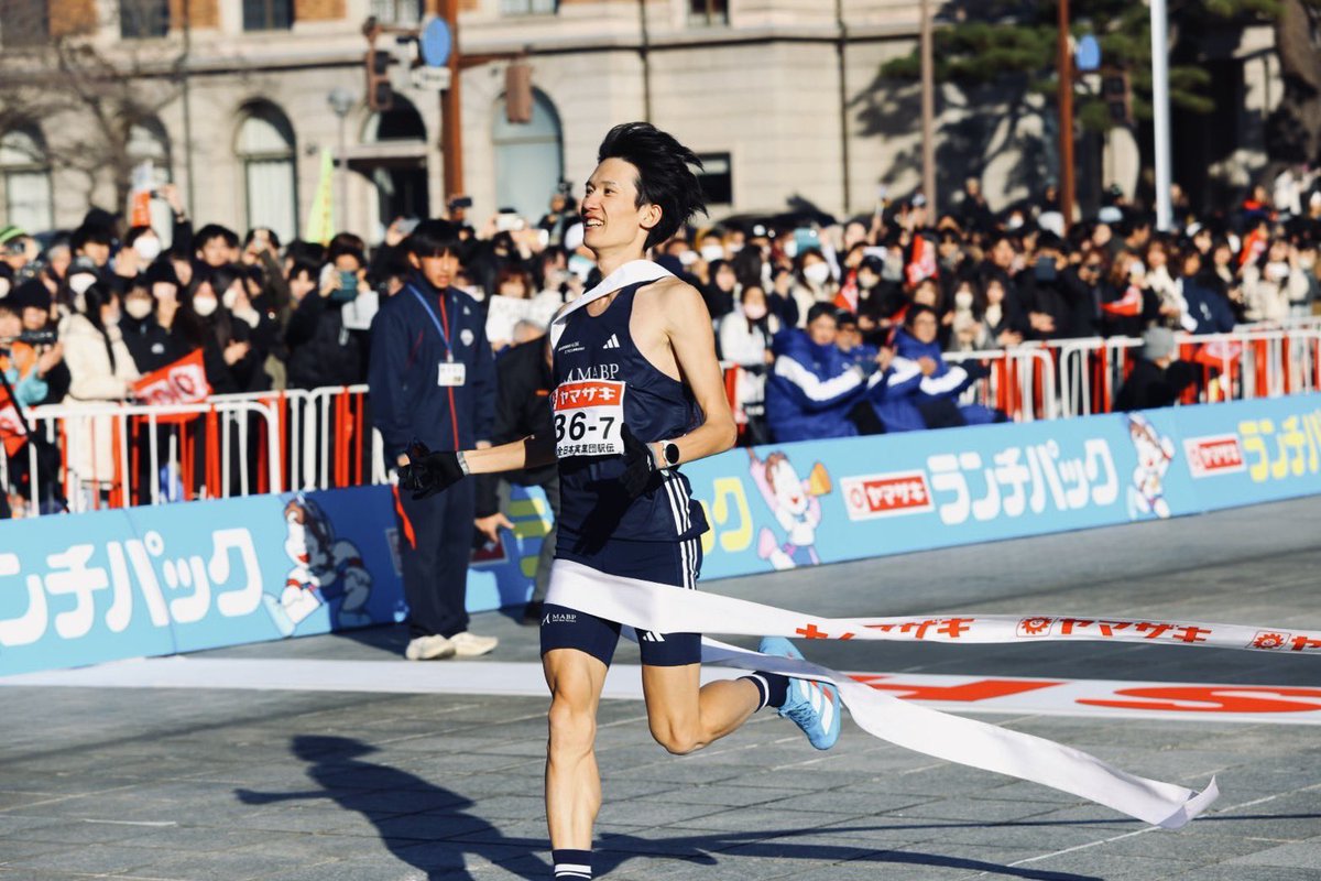 MABP_Maverick's tweet image. 最下位40位で木付選手がフィニッシュしました！この悔しを忘れずに、必ずニューイヤー駅伝に戻ってきます。
@rin_kitsuki 

応援、ありがとうございました！！

#がんばれMABP 
#ニューイヤー駅伝2026