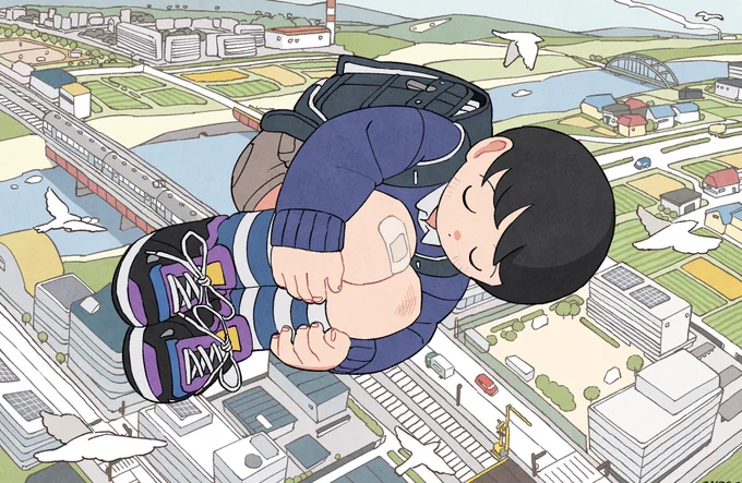背景を描くのが楽しかった一年だった #2025年自分が選ぶ今年の4枚
