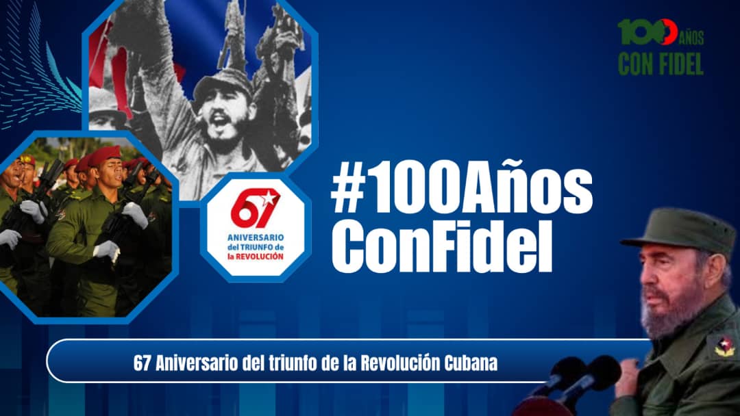 Iniciamos el 2026, año glorioso para la Revolución en su aniversario 67 y los #100AñosConFidel
El camino no ha sido fácil ni lo será pero en la unidad revolucionaria está el éxito del triunfo. 
<a href="/SuarezCLoreley/">Loreley Suárez Capdevila</a> <a href="/CubaMined/">MINED</a> <a href="/CamagueyDPE/">DPE Camagüey</a>