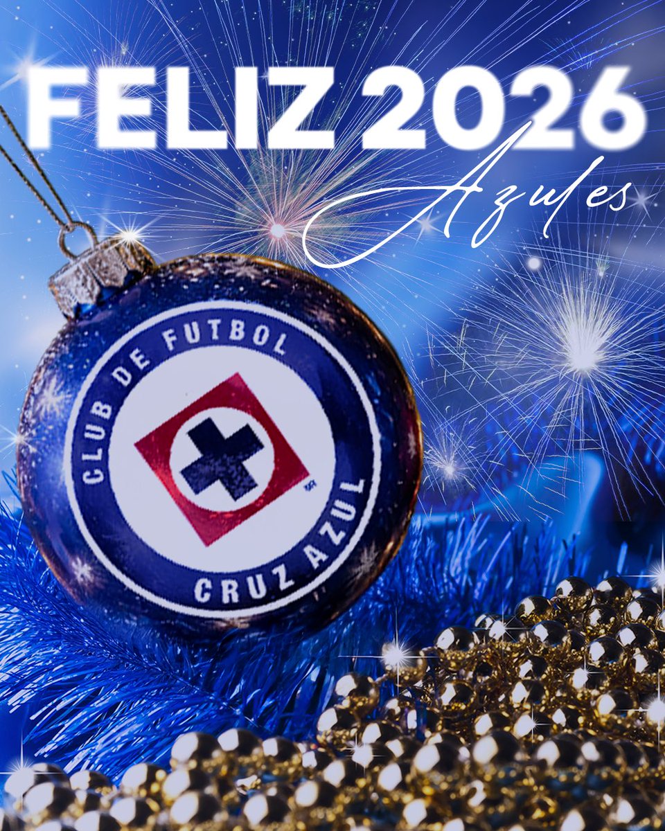 Que sea un gran 2️⃣0️⃣2️⃣6️⃣ para todos, Azules. 💙

#AzulDePorVida