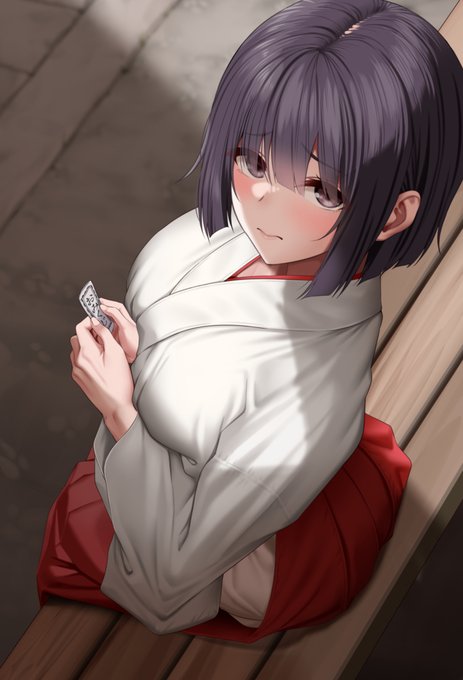 巫女服倉田さん 