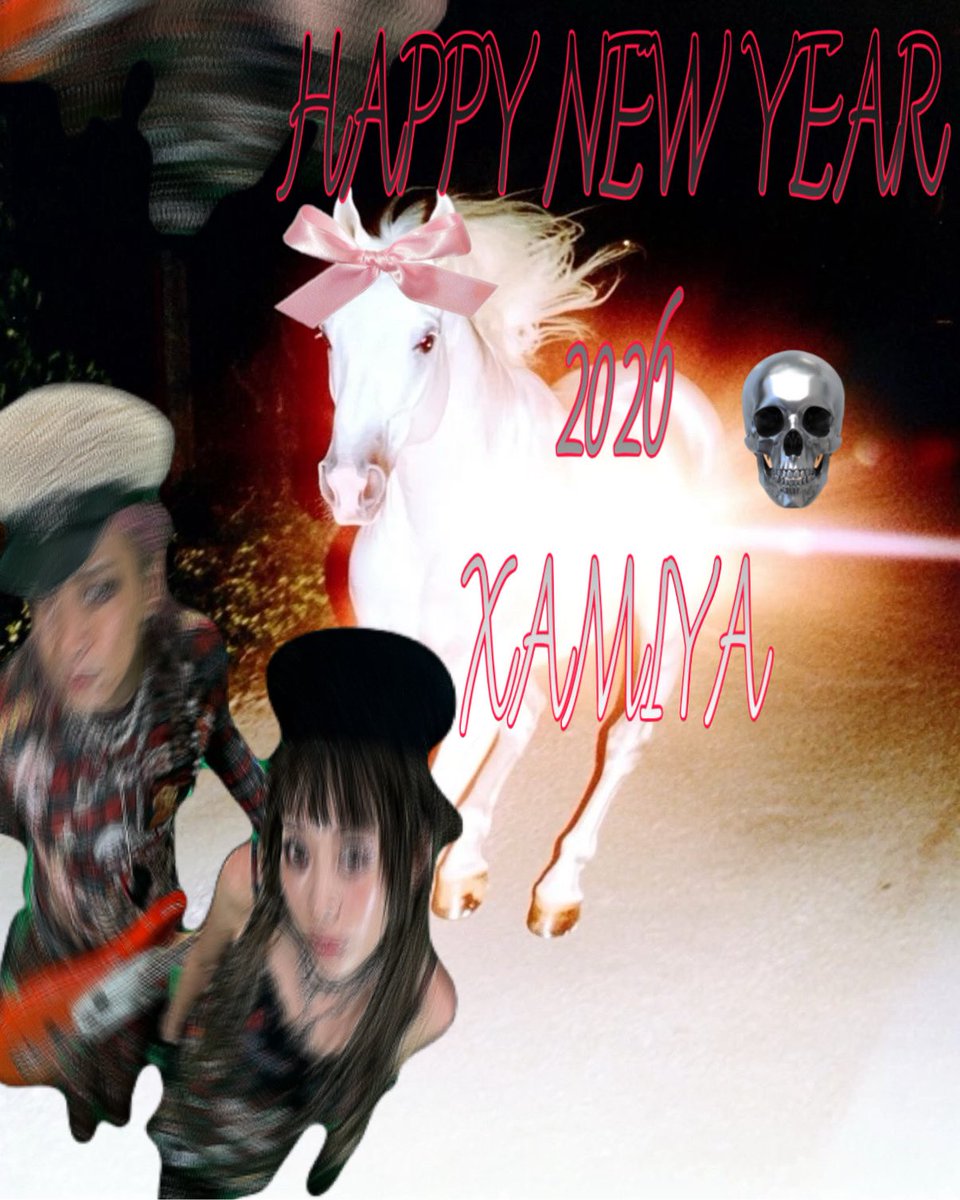 - ̗̀ ☆*𝗛𝗔𝗣𝗣𝗬 𝗡𝗘𝗪 𝗬𝗘𝗔𝗥 ! ! ☆*  ̖́-
XAMILY LETS GO TOGETHER 🤝🐎🪽❤️🌏