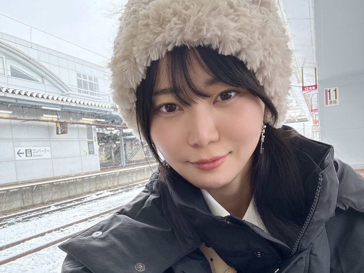 けいちゃん あけましておめでとうございます！ 私は地元でゆっくりしています🌾❄️