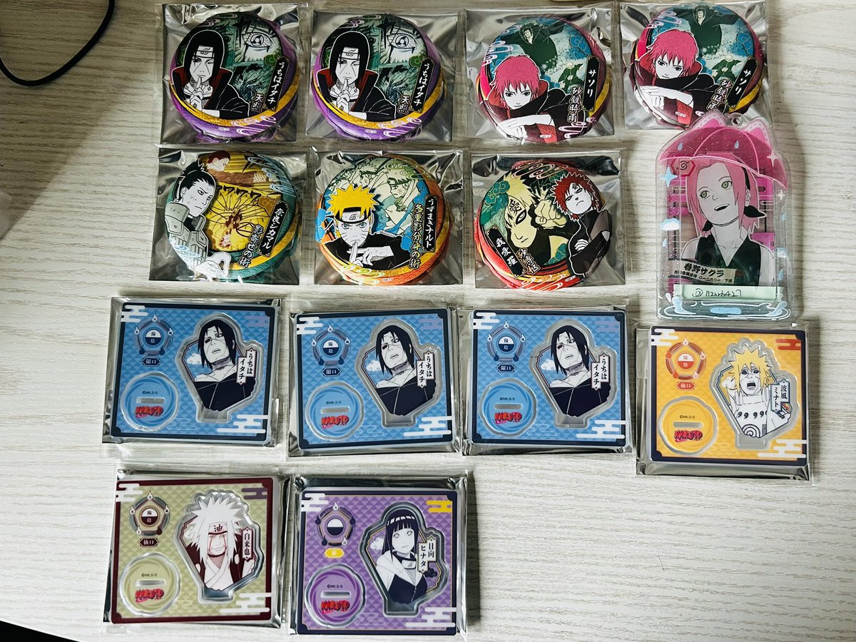 交換・譲渡 中国 ジャンプショップ 缶バッジ アクスタ 譲：イタチ