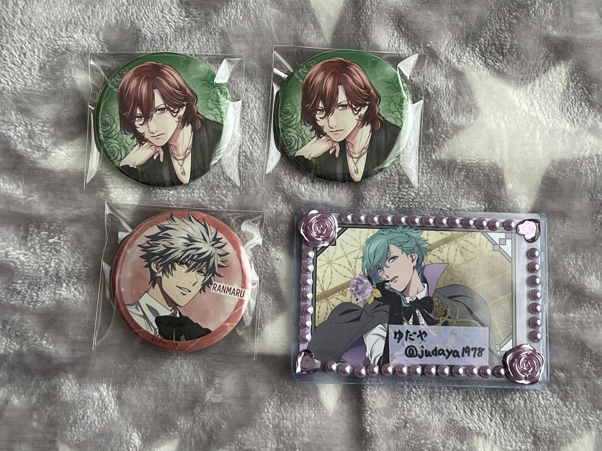 judaya1978's tweet image. 【交換】うたプリ TABOO NIGHT XXXX キャラバッジコレクション／Magazine Photoshoot ver.

譲)嶺二 蘭丸

求)同種 藍

郵送にて交換希望です。