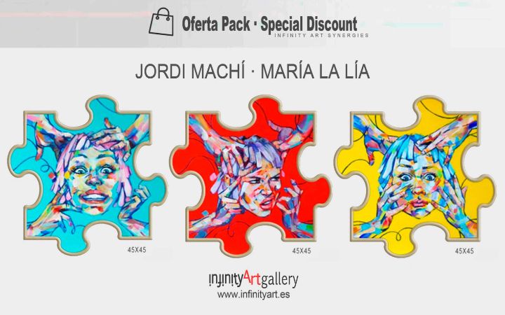 Art of the Day! "Jordi Machí - María la lía". Buy at: ArtPal.com/infinity-art?i…