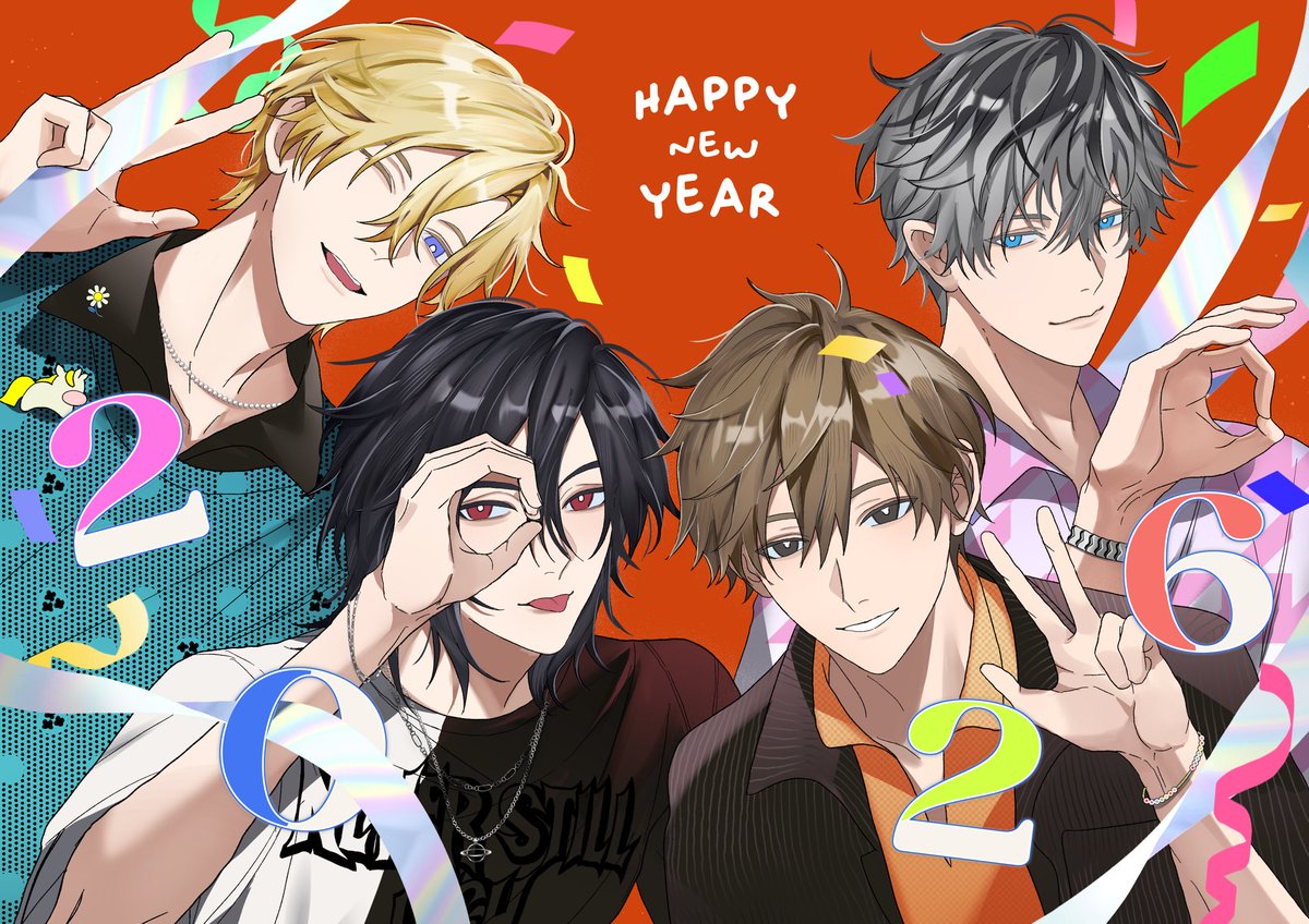 yaniss_yanisa's tweet photo. HNY 2026 ปีนี้ก็ขอฝากตัวด้วยนะ !
#ผมมีรูมเมทเป็นแวมไพร์ https://t.co/xw4CVPgMVK