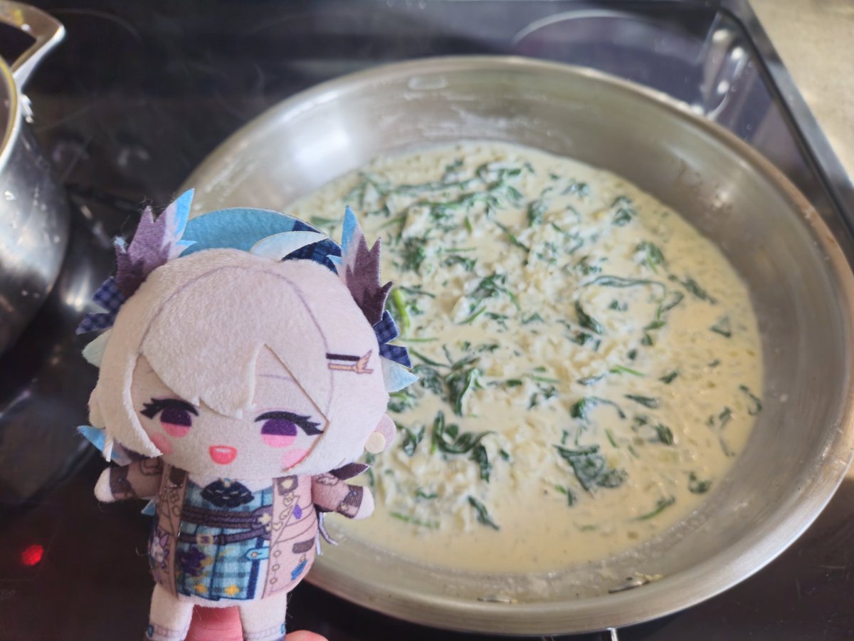 Made a nice garlic and herb crusted pork tenderloin with creamed spinach and mashed potatoes for NYE. I just wanted to wish everyone in this community a happy NY and to sincerely thank you all for supporting our oshis. Now grab a plate and help yourself oomfs! #Boennappetit