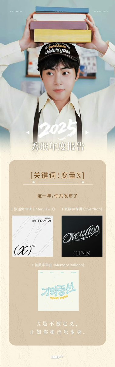 CHNxiuminbar's tweet photo. XIUMIN weibo update 🆕 

📃这里有一封秀珉的2025年度报告已生成。
🔍点击即可查看属于你和秀珉的年度回忆！

点开最后一张彩蛋收听来自秀珉的中文语音问候！
2026年，也请多多多多多喜欢秀珉吧！ฅ^•ﻌ•^ฅ

+

#XIUMIN #시우민 #シウミン #秀珉 https://t.co/IvIZ0dtNRI