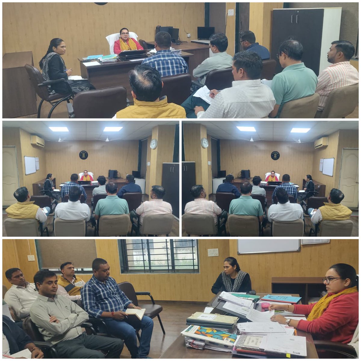 નેત્રંગ તાલુકામાં SIR અંતર્ગત NO mapping and logical descripancie ના પુરાવા મેળવવા તથા hearing schedule માટે નોટિસ બજવણી માટે તમામ BLO supervisorશ્રી માટે તાલીમનું આયોજન કરવામાં આવ્યું.