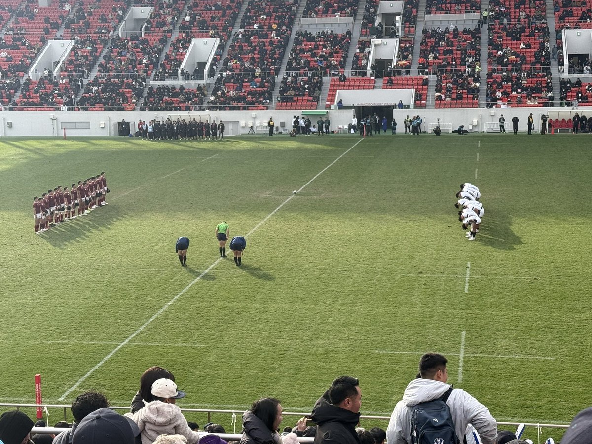 tigersvintage's tweet photo. 強豪校どうしの闘い

激アツに
なるか
大阪桐蔭の圧勝か
目黒学院　次第の闘いやろね(￣ー￣)ニヤリ

#第105回全国高等学校ラグビーフットボール大会
#東大阪　#花園
#目黒学院高校　#東京第1地区
#大阪桐蔭高校　#大阪第3地区 https://t.co/BFGh3QdgW5