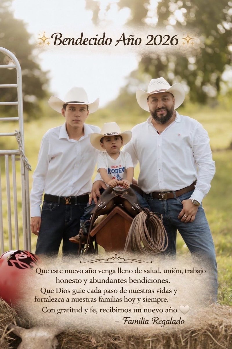Feliz y bendecido 2026 !!!